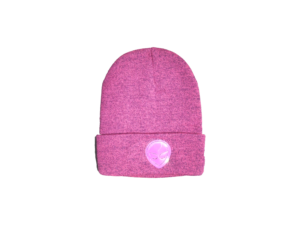 The Beanie from the Hologram Moon Collection by Alien Gear Planet is a stylish and unique accessory. Made from 100% acrylic knit fabric, this black beanie features a glow-in-the-dark design that's sure to captivate you with it's luminous extraterrestrial glow. Perfect for any occasion, this one-size beanie is designed for unisex adults and comes with stretch for added comfort. Designed by the music artist Roksta, this beanie is a must-have for fans or anyone looking to add a touch of alien-inspired style to their wardrobe.

Glows in the dark
100% Acrylic
Unisex
Material: 100% Acrylic / Soft & Warm
Size: Stretchable, One Size Fits All
Measurement: 12 inch long unfolded / 9 inch long folded Roksta